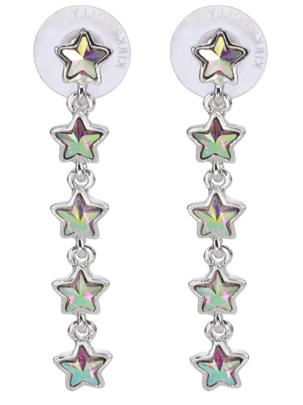 KIRKS FOLLY 𝑺𝒕𝒂𝒓𝒅𝒖𝒔𝒕 𝑫𝒓𝒆𝒂𝒎 Pierced Earrings (Sterling Silvertone)